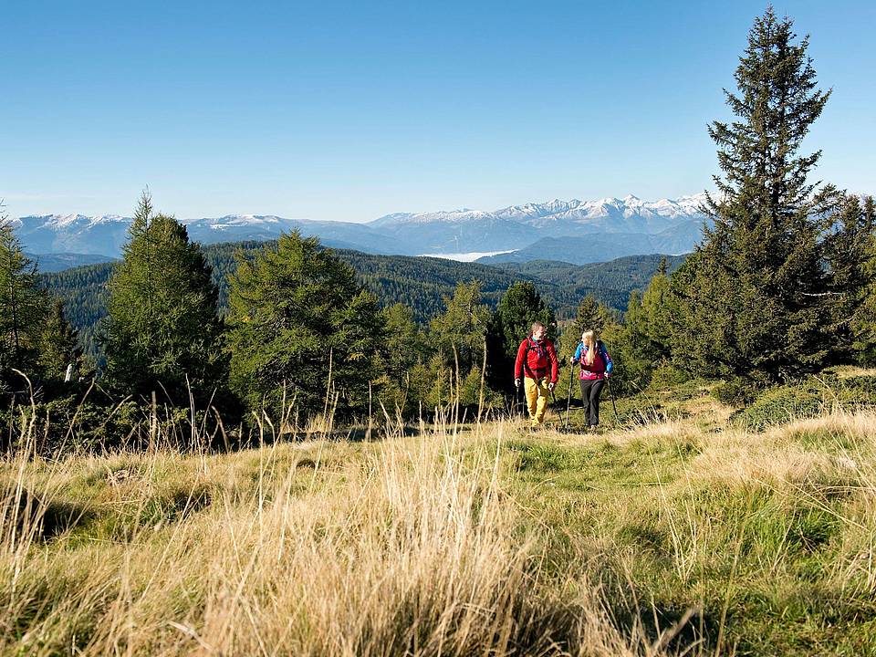 Wandern am Berg im Salzburger Lungau (c) G.A. Service GmbH