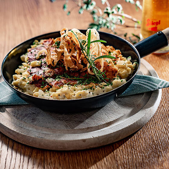 Pfandl im Wirtshaus der METZGERstub'n.