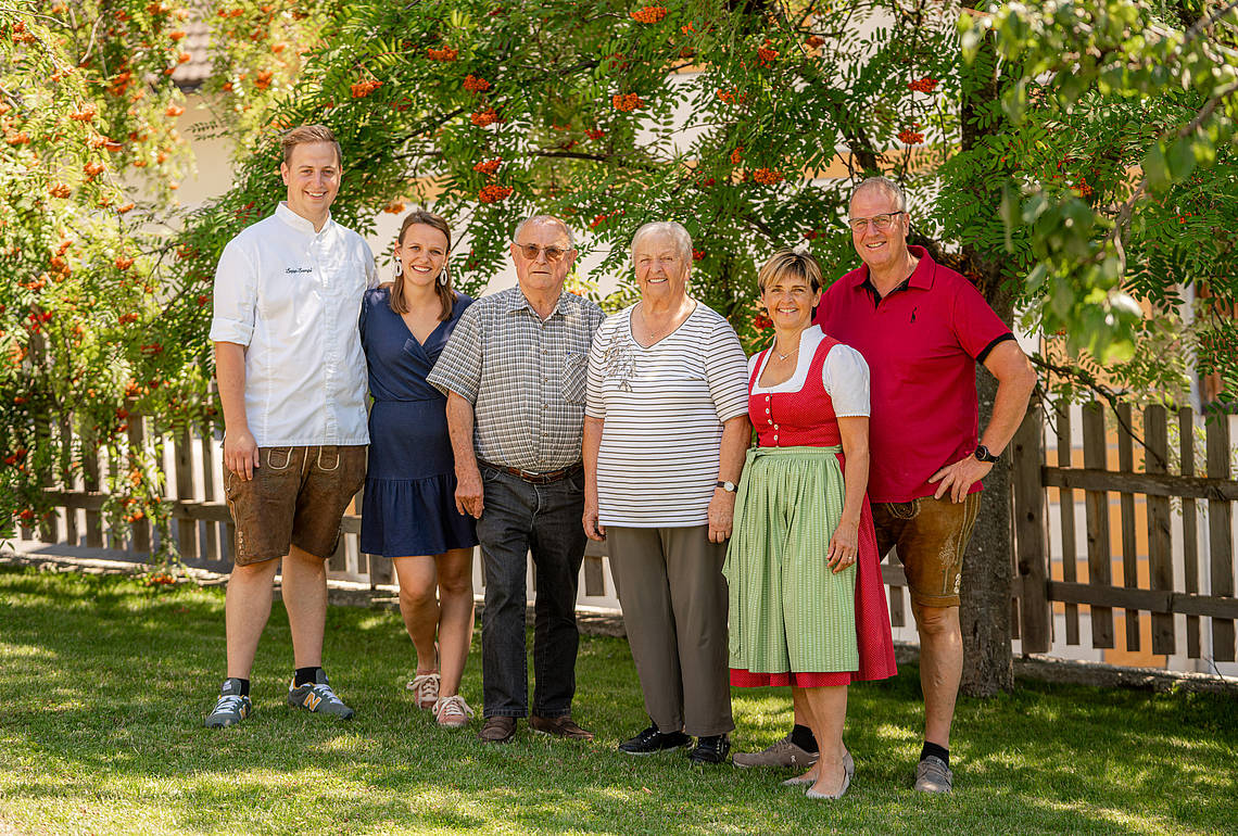 Familie Sampl der Metzgerstub'n in St. Michael im Lungau