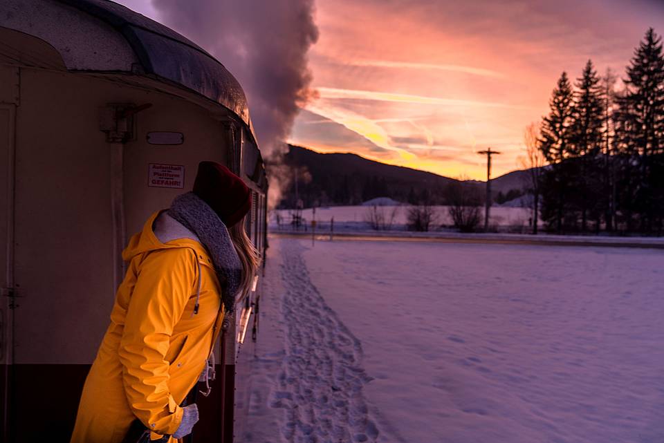 Taurachbahn im Winter im Salzburger Lungau (c) Ferienregion Salzburger Lungau