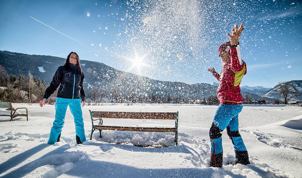 Schneespaß im Salzburger Lungau mit der Familie (c) Ferienregion Salzburger Lungau