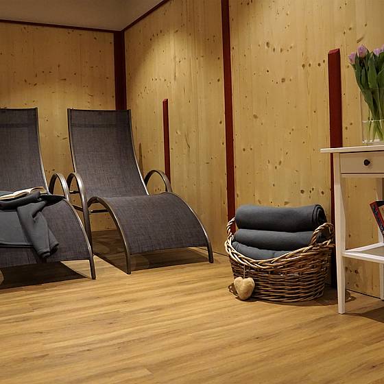 Wellnessbereich in der Metzgerstub'n im Salzburger Lungau