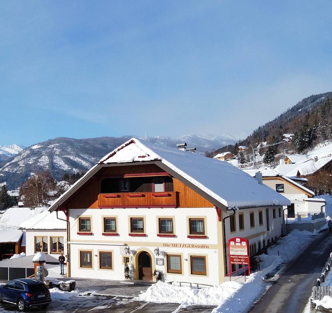 Metzgerstubn im Winter