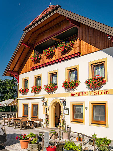 Das Stammhaus der Metzgerstub'n in Salzburg