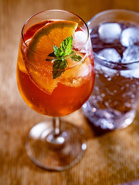 Aperol im Restaurant Die METZGERstub'n