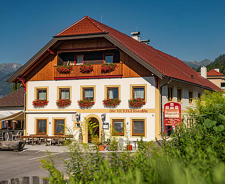 Das Stammhaus der Metzgerstub'n in Salzburg