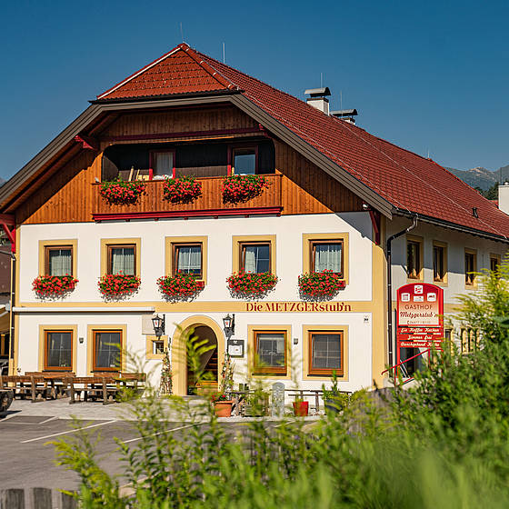 Das Stammhaus der Metzgerstub'n in Salzburg