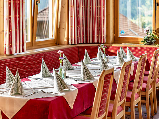 Gaststube in der METZGERstub'n.