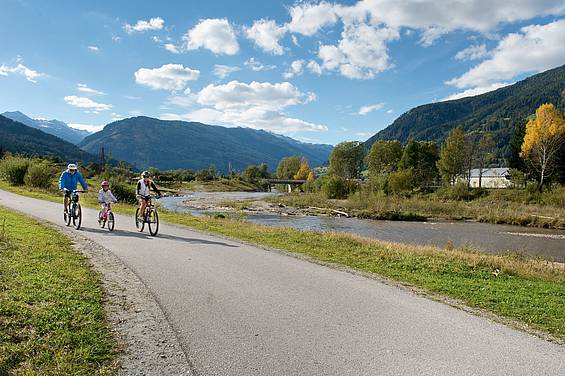 Genussradfahren am Murradweg im Salzburger Lungau (c) G.A. Service GmbH