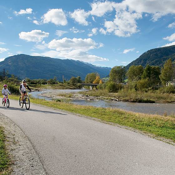 Genussradfahren am Murradweg im Salzburger Lungau (c) G.A. Service GmbH