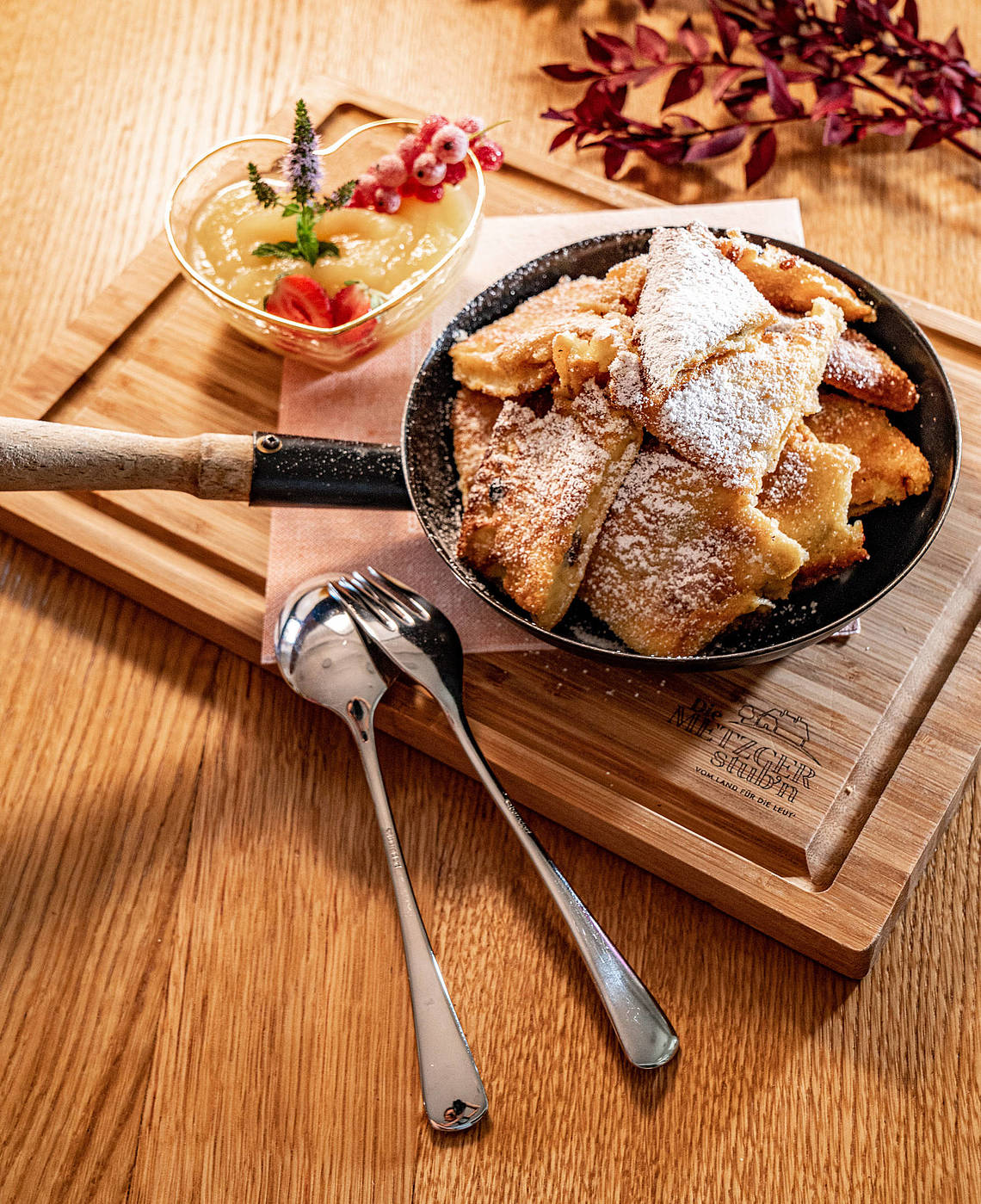 Kaiserschmarrn im Restaurant Die METZGERstub'n.